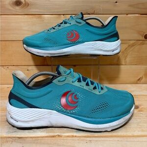 Topo Cyclone Running Shoes Cyan Red - Mens size 11